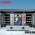 白色烤漆玻璃化妝品展示廳柜臺設計效果圖