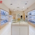 現(xiàn)代簡約手表店，中高端手表展示柜臺設(shè)計(jì)制作