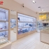 現(xiàn)代簡約手表店，中高端手表展示柜臺設(shè)計(jì)制作