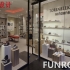 春季新款出口鞋子包包展示柜臺設(shè)計