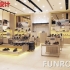 奢飾品名牌鞋子包包定制款品牌店展柜陳列設(shè)計案例