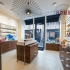 高端化妝品展示柜柜臺，定制化妝品展柜現場效果