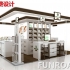 定制護(hù)膚品展柜，展柜廠設(shè)計(jì)3d實(shí)際效果圖