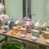 小清新風格的化妝品展柜