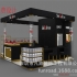 化妝品展廳設計-3d效果圖
