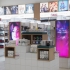 木質護膚品展柜效果圖